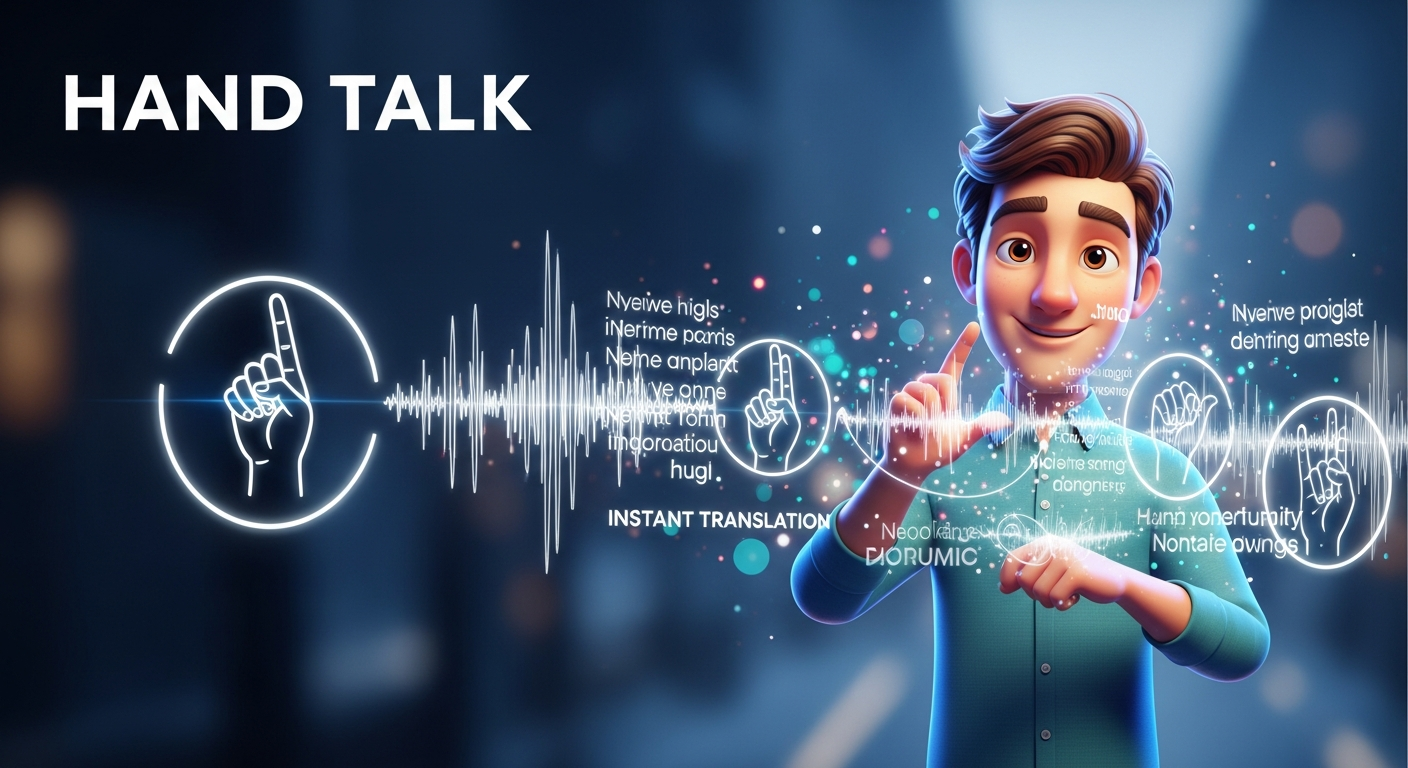 Hand Talk: Traduciendo el Mundo a Lenguaje de Señas con IA, ¡Una Herramienta Revolucionaria y Fácil de Usar!