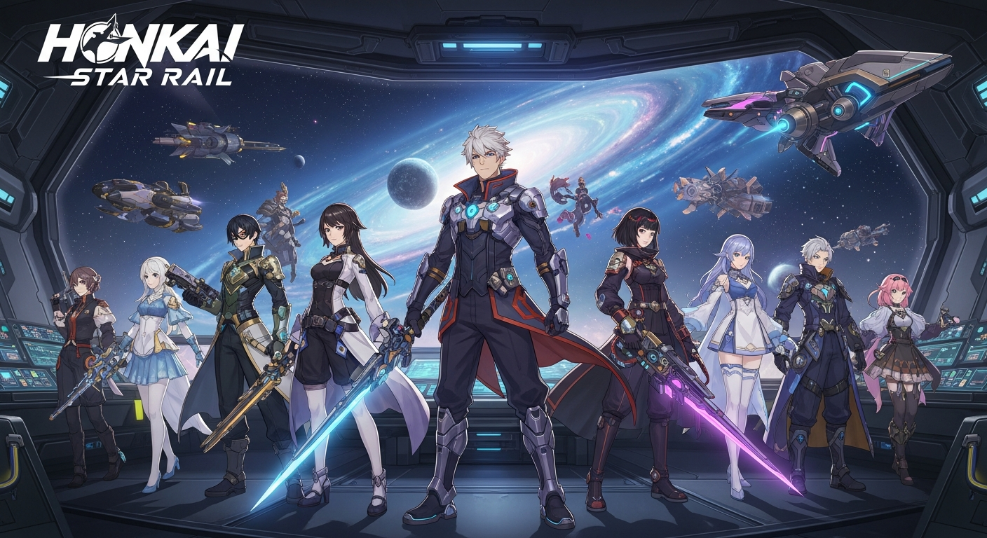 Honkai: Star Rail: Tu Pase de Abordaje a un Universo de Fantasía Espacial con Combate Táctico y Compañeros Inolvidables